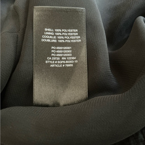 Le Fou Wilfred Swing Maxi Dress Halter Neck in Black Size XXSmall - Picture 9 of 9